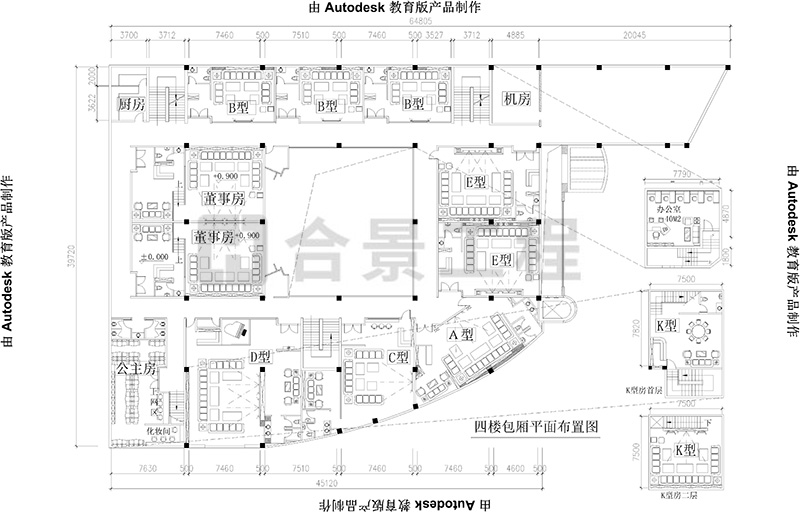 豪門夜焰KTV裝修效果圖