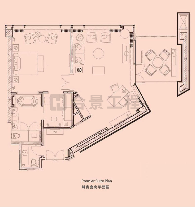 深圳麗思卡爾頓大酒店裝修效果圖